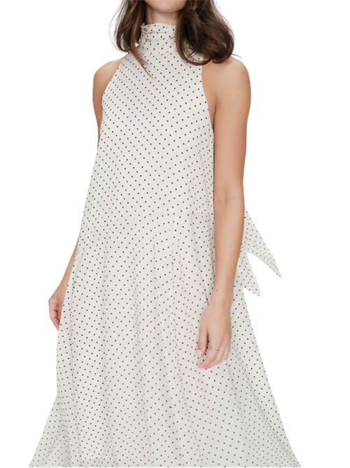 Abito lungo a pois Grace & Mila | SS26110035IVOIR
